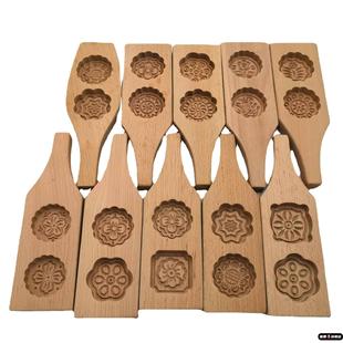 做糯米糍粑的模具粑粑手压式艾饺家用印子粑米粿月饼手工模型糕点