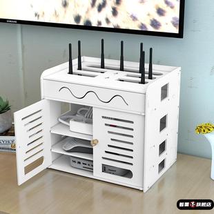漏油器放置架wife收纳盒放猫和路由器wfi装无线网的架子wi-fi收纳