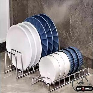 碗碟收纳架不锈钢厨房沥水抽屉式拉篮内置放碗盘子置物消毒柜碗架