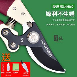 德国精工sk5果树剪树枝专用剪刀粗枝花剪修枝剪家用园艺省力修花