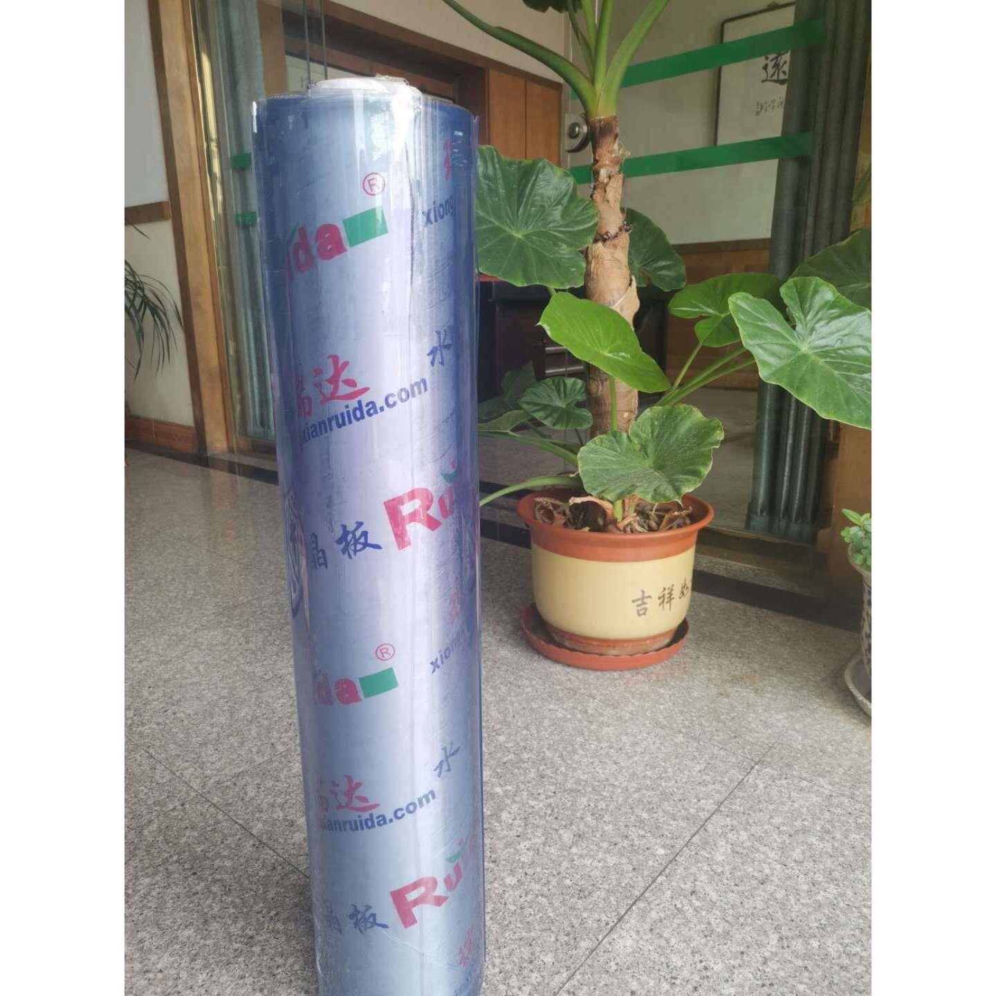 .桌面胶板 PVC 软胶板 透明水晶板 台面橡胶垫板0.3-5mm软玻璃批