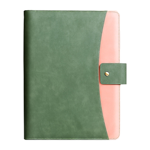 谈单夹A4多功能文件夹档案夹定制商务皮质经理夹置业顾问谈客夹汽车4s店合同夹销售谈单本签约本售楼部销讲夹