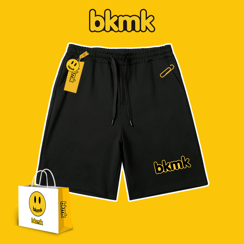 BKMK短裤宽松休闲短裤直筒设计感