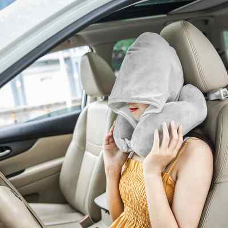 u型枕办公e室午睡枕可携式旅行枕学生趴睡枕午睡神器连帽子u形护,床上用品,U型枕/便携枕,淘宝优惠券,粉丝福利购,淘宝优惠卷