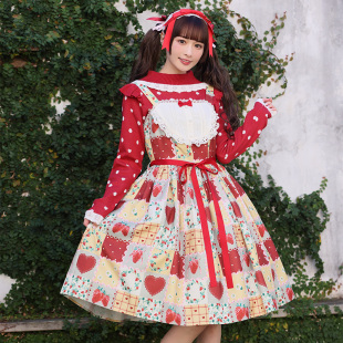 axesfemme10周年kawaii系列纪念款 LD341X20S 幸福浆果洛丽塔套装