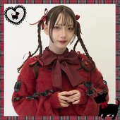 axesfemme日系甜酷可爱亚文化洛丽塔针织小裙子系列LD341X17S