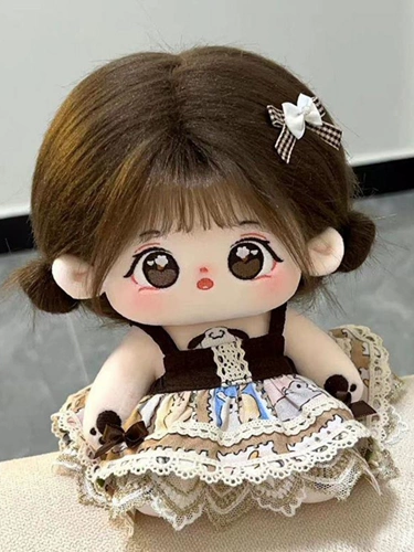 Хлопковая оригинальная кукла, комплект для одевания, детская одежда, 20см, подарок на день рождения