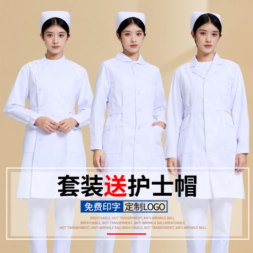 护士服女款医院白大衣工作制服