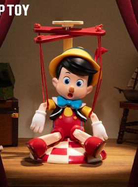 TOPTOY迪士尼匹诺曹成长日记系列手办桌面摆件生日礼物可爱