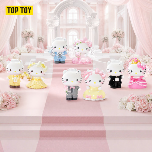 HelloKitty世纪婚礼系列手办