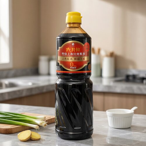 六月鲜上海特级红烧酱油老抽