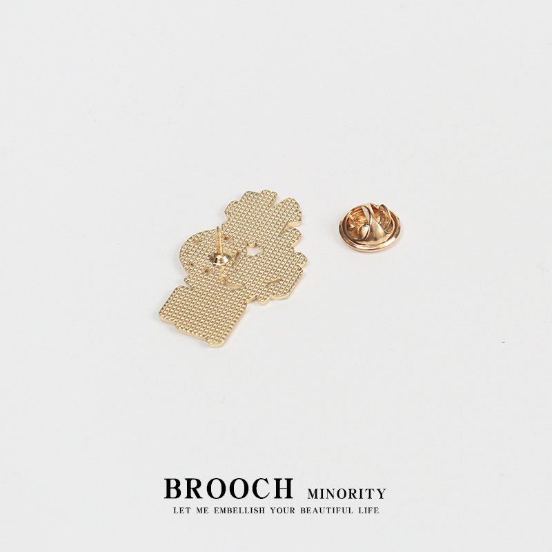 모든 시험에 꼭 합격해야 하는 브로치 골드 리스트 타이틀 배지 고등학교 입학 시험 학생 환호 감동적인 졸업 시즌 의류 액세서리 핀