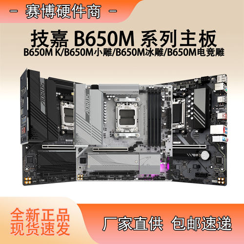 技嘉B650M小雕/冰雕/电竞雕DDR5