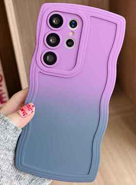 适用三星S23液态喷油s23ultra手机壳s22硅胶s22pro软s21fe简约s20