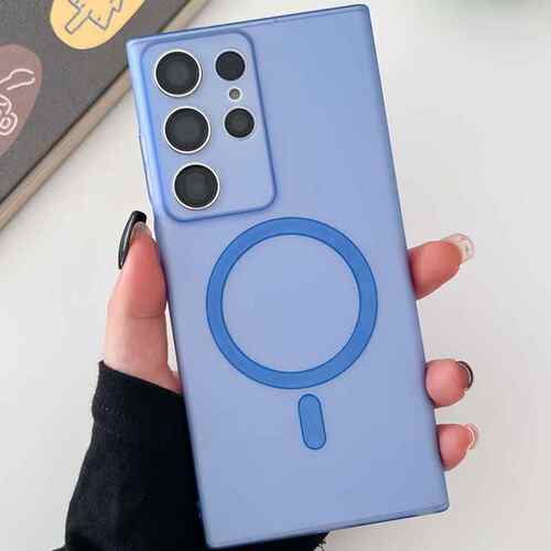 适用三星S24ultra手机壳PC磨砂s23plus肤感s24+小众s22硬壳s23pro