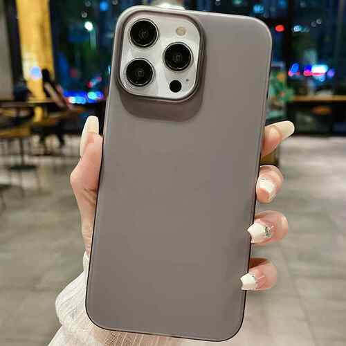 适用iphone15pro max手机壳PC磨砂苹果15大孔12硬壳13p代发14新款