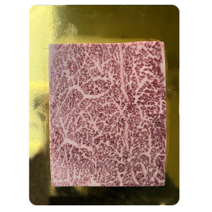 包邮澳洲BMS12劳斯莱斯霜降雪花和牛精修中段西冷牛排金条500克