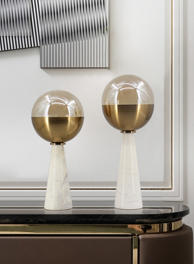 新中式风展厅卖场会所玻璃圆球