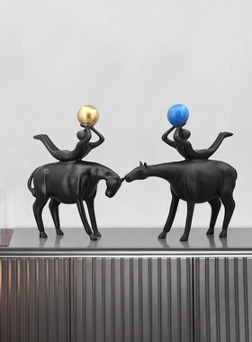 简约现代风客厅卧室书房软装饰品