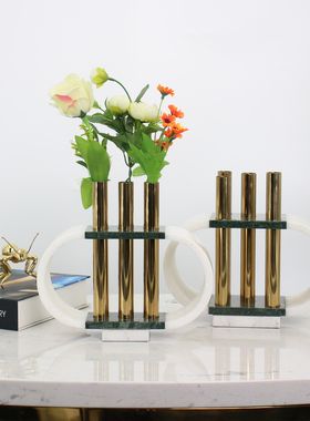 大理石会所轻奢风别墅软装饰摆件