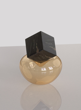 工艺轻奢风酒柜软装饰品创意摆件