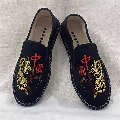 老北京布鞋男夏季透气休闲鞋