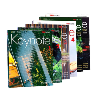 正版国家地理 Keynote 1234 Advanced级Proficient级 学生书带账号   中考英语 高考英语 自学教材  培训班教材 英语演讲教材