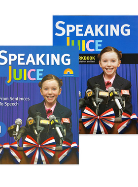 正版单项口语英语教材Speaking Juice  1级别学生套装学生书+练习册+CD