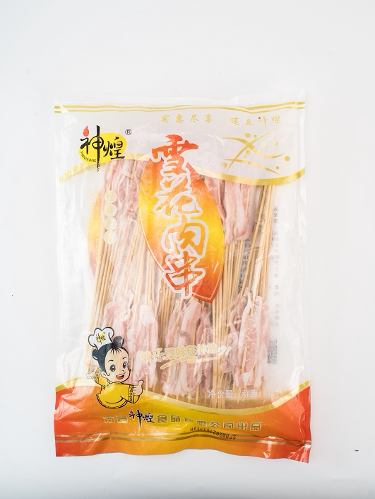 神煌雪花小肉串120串/包烧烤炸串猪肉半成品供应商 商用进货 食材
