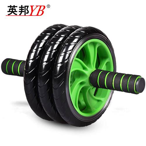 双轮健腹轮健身轮男士腹肌轮初学者家用Healthyabdomenwheel
