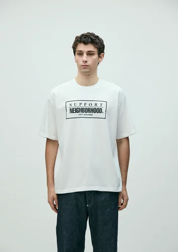 Neighborhood26经典新款短袖男装T恤时尚透气圆领NBHD