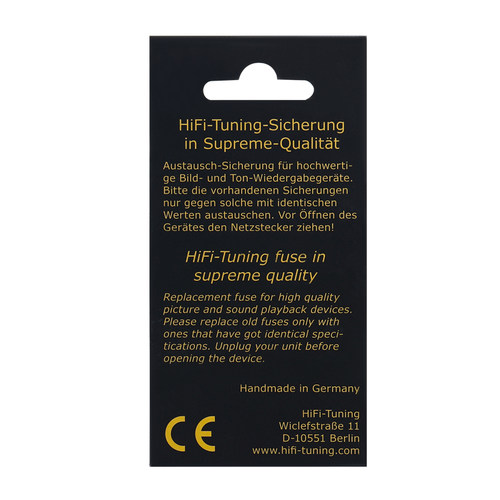 德国 HiFi-Tuning Cardas 音响保险管 发烧保险丝卡达斯温暖润泽