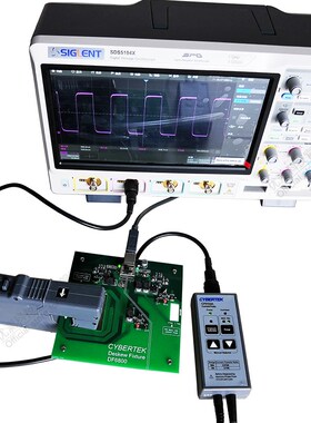 知用电流探头CP0050A交直流电流钳50A/50MHz高带宽精度匹配示波器