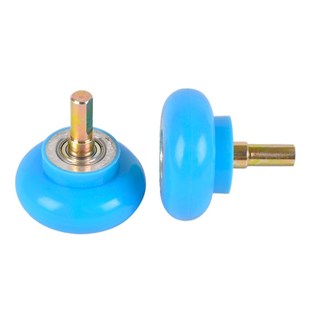 包覆机压轮圆轮尖轮硅胶传动尼龙轮包覆机木工配件带轴承胶轮覆膜