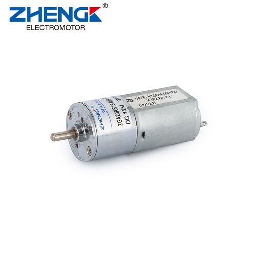 ZGA20RS ZHENGKE正科 微型直流减速电机24v12v6v20mm可调中心