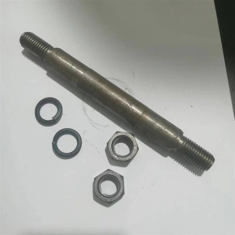 农用手扶拖拉机尾轮轴芯总成旋耕机手推车轴承Q油封防尘帽轴芯一