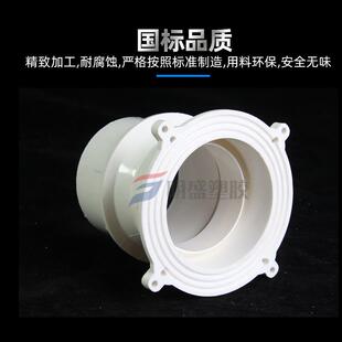 PVC預(yù)埋止水節(jié)套管50 160下水管國標(biāo)套筒預(yù)埋件排水管直接 110