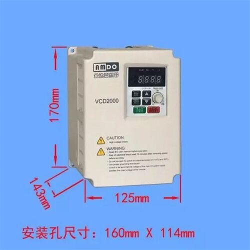 安达变频器VCD1000/2000 1.5/2.2/3/4/5.5/7.5/11/15/18.5/22KW