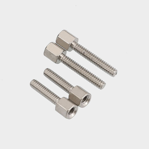 6#-32UNC #4-40UNC英制六角铜柱螺丝美制铜柱COM串口铜螺柱螺丝