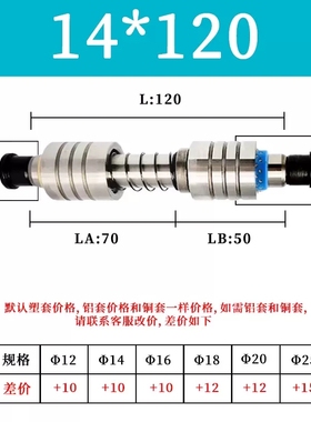 高精密端子内导柱 A-TRP 十字导柱 轴承钢 超深冷 滚珠导柱 SGPWH