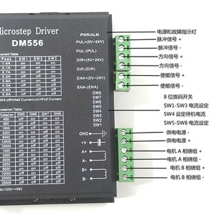 86步进电机驱动器DM420/DM542C/556/860 DSP数字式DH860H驱动板