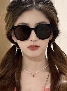 墨镜女高级感ins大脸显瘦防紫外线强光防晒太阳眼镜2025新款潮男