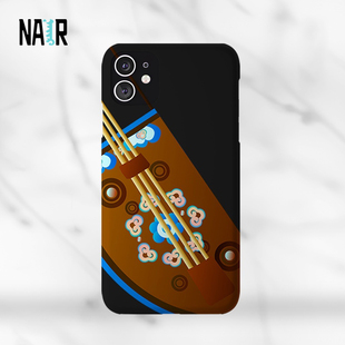 NAIR奈然  蒙古元素弓箭手机壳原创设计插画定制硅胶蒙古族民族风