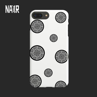 NAIR奈然  蒙古元素手机壳原创设计插画民族简单纹理蒙古族