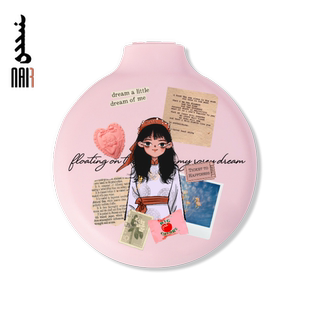 NAIR奈然 蒙古元素文创蒙古孩化妆镜按摩梳子民族便捷式蒙古族