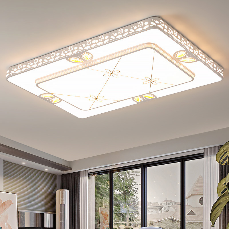 2022年新款客厅主灯简约华贵大气led吸顶灯广东中山灯具