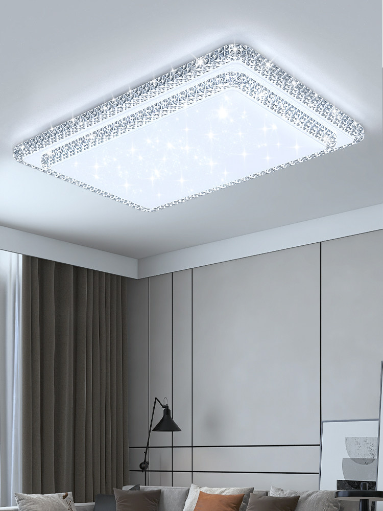 客厅主灯水晶灯具组合全屋套餐2021新款吸顶灯2022广东中山旗舰店