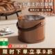 2023新款 可手提泡脚桶木质泡脚木桶家用实木泡脚盆足浴盆洗脚盆洗