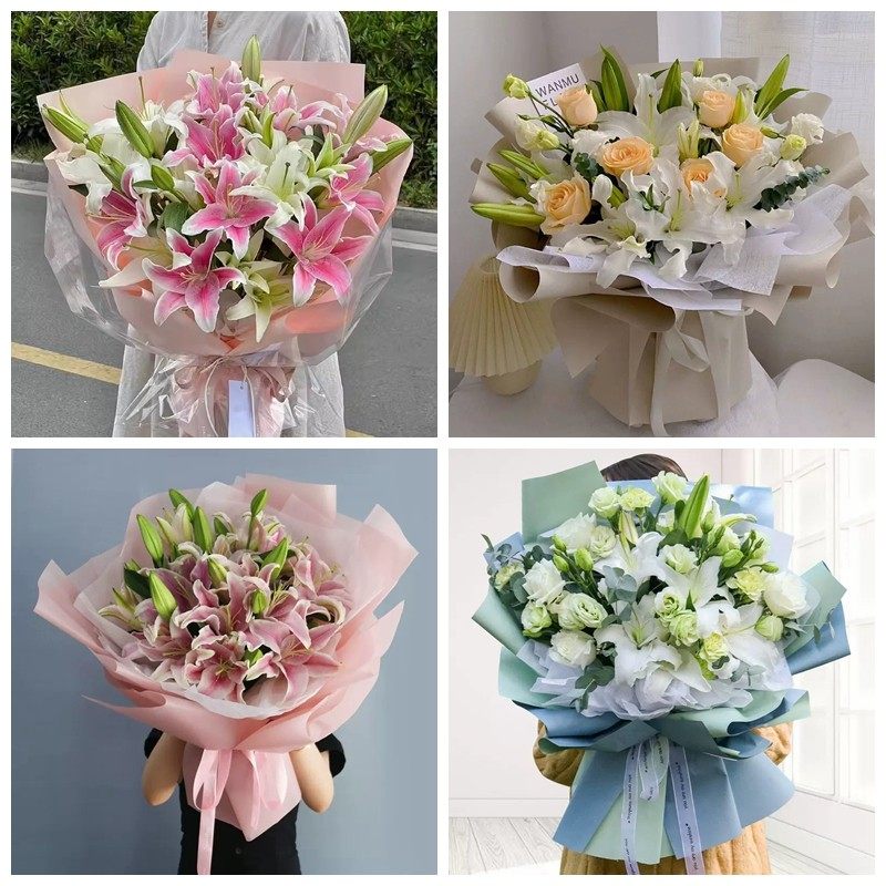 内江市市中区东兴区同城鲜花店圣诞节玫瑰百合配送朋友长辈老婆爱