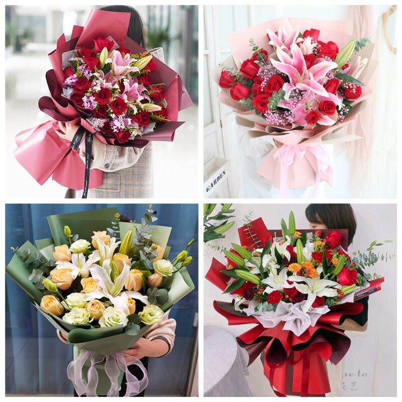 洛阳市孟津区栾川县汝阳县同城鲜花店生日玫瑰百合送朋友长辈老婆